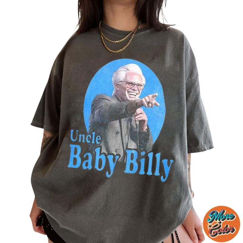 Uncle Baby Billy Freeman 4 Severance TV Show Shirt, Cotton Unisex T-Shirt, Crew Neck, Size S- 4XL, Menswear Top, Womenswear Top Underwear Streetwear