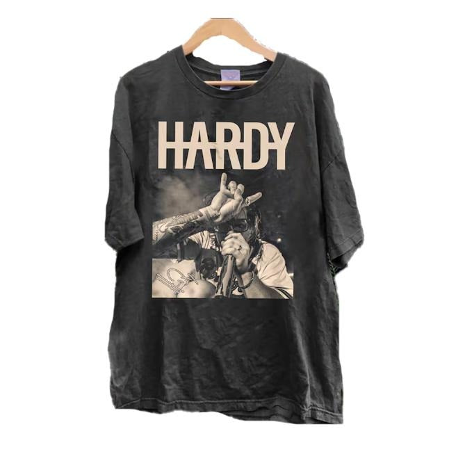 Vintage Hardy Music Tour TShirt, Quit Graphic Tee, Fans Gift Country Music shirt Cotton Fabric