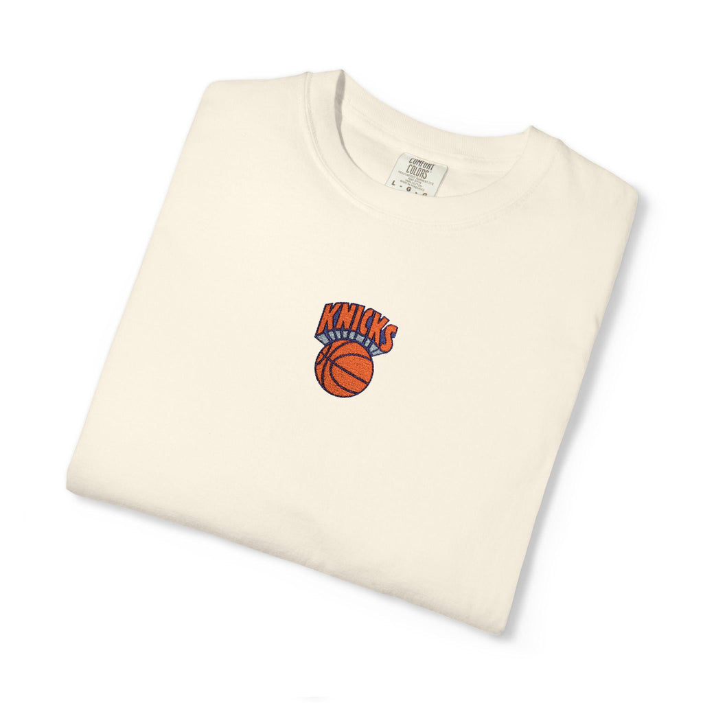 Embroidered Ny Knicks Team Basketball Logo Comfort Colors Playoff Finals (1)