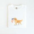 Golden Retriever American Flag Comfort Colors Golden Retriever 4th July Golden Mama Memorial Day Patriotic (1)