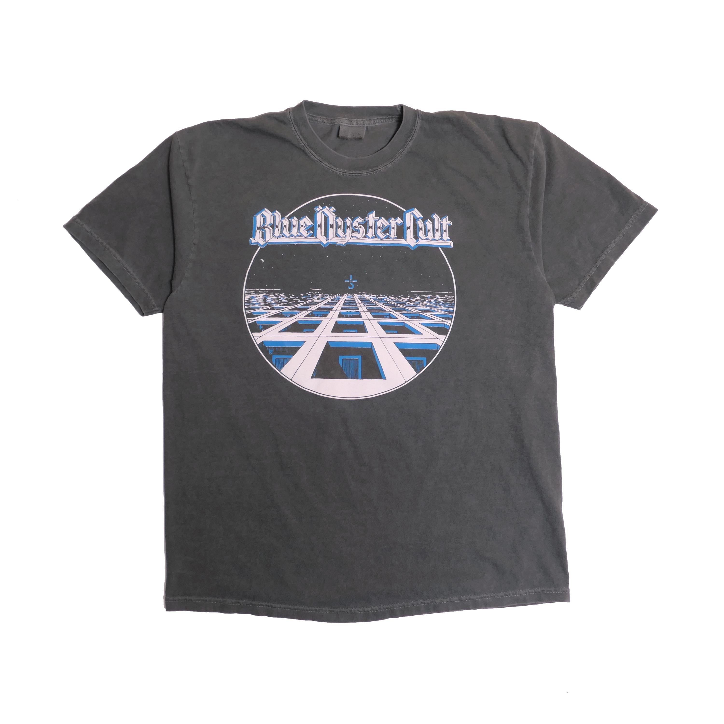 Blue Oyster Cult Band Tee Don'T Fear Reaper Stoned Age Movie Rock American Group Heavyweight Faded Tour Xl (1)