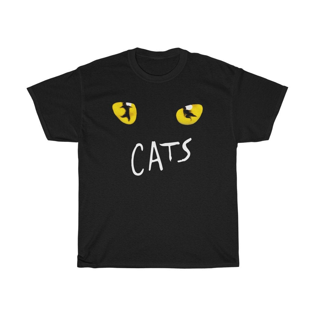 Cats Broadway Musical Logo Black Navy Size 5xl Unisex T-shirt, Sweatshirt, Hoodie (1)