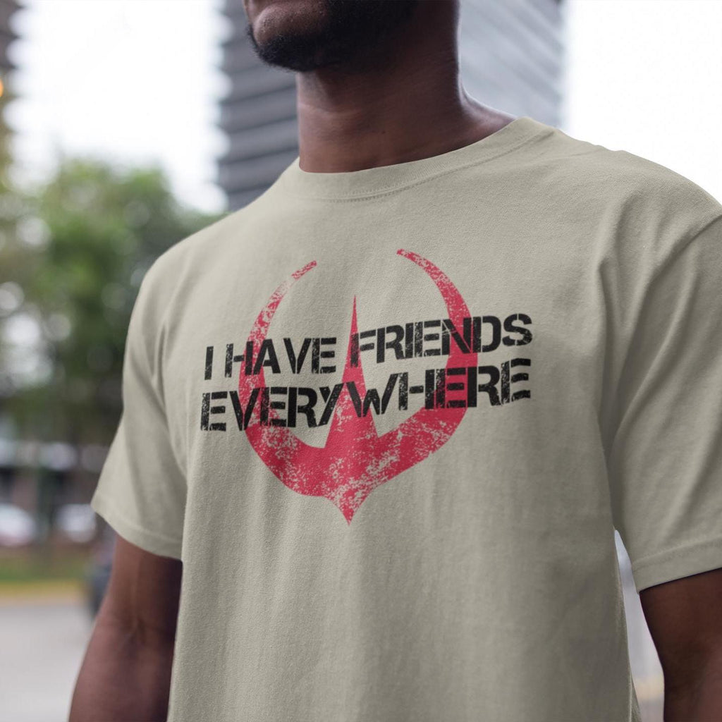 Friends Everywhere Jersey Tee Andor Inspired Short Sleeve Friends Minimalist Tee (1)