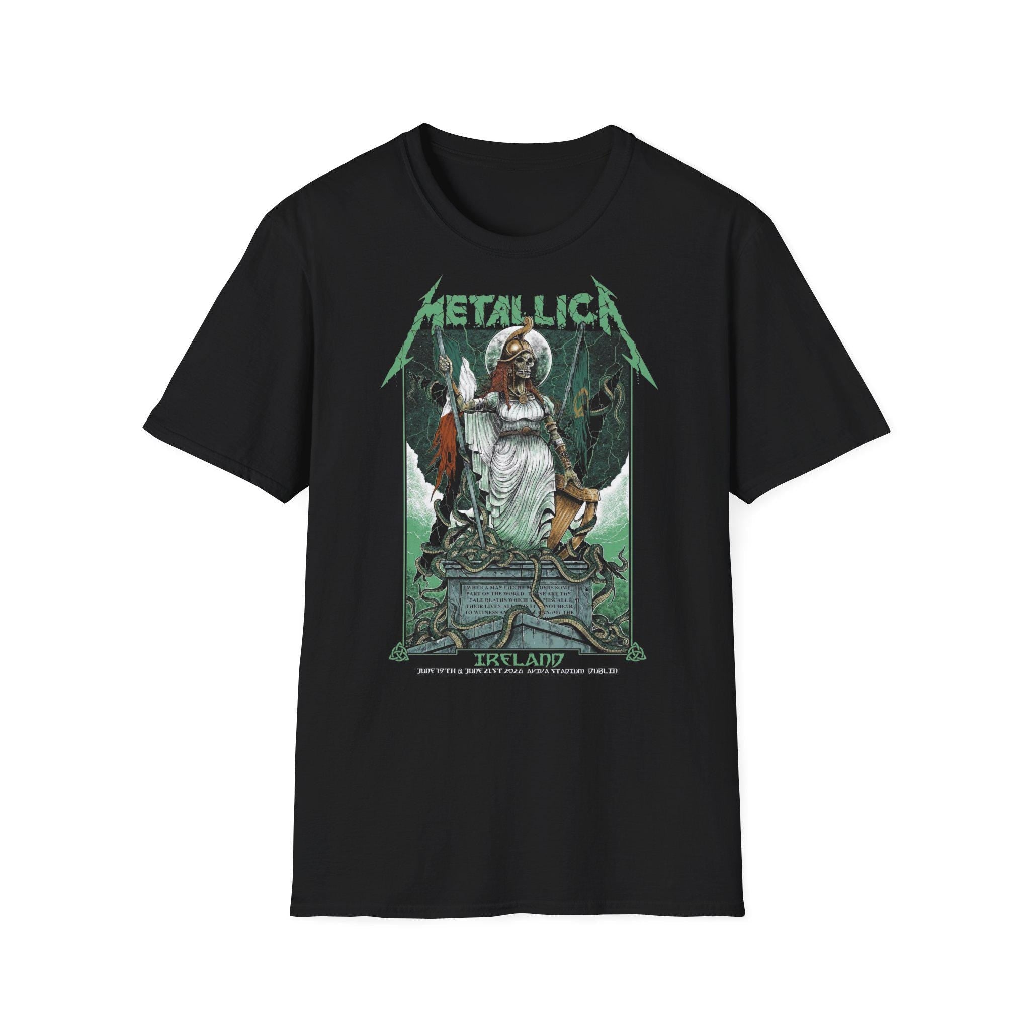 Metallica Dublin 2026 Concert M72 World Tour Unisex T-shirt, Sweatshirt, Hoodie (1)
