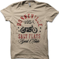 Boneville Salt Flats 1954 Speed Trials Motorcycle Racer Biker Vintage Old Indian 7001 (1)