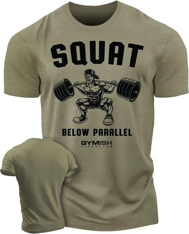 017. Squat Below Parallel Funny Motivational Workout Gym T-Shirt for Men Hoodie, Sweatshirt | HypeDripTees.com