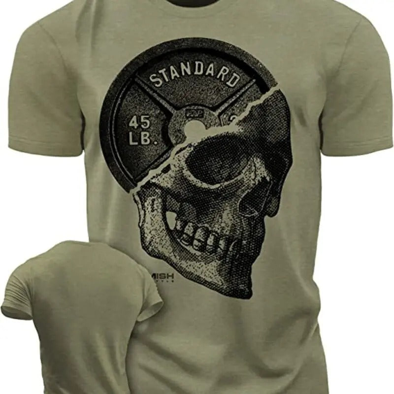 051. SkullPlate Funny Motivational Workout Gym T-Shirt for Menstyle{n002}2 Hoodie, Sweatshirt | HypeDripTees.com