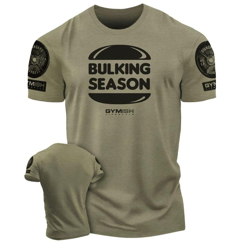 060. Bulking Season Funny Motivational Workout Gym T-Shirt for Men Hoodie, Sweatshirt | HypeDripTees.com