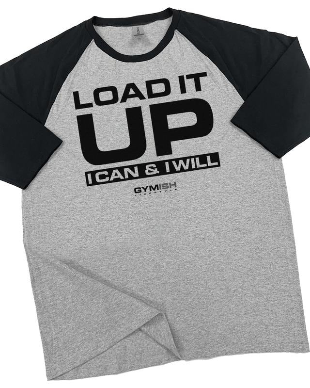 066. RAGLAN Load It Up Funny Workout Gym T-Shirt for Men Hoodie, Sweatshirt | HypeDripTees.com
