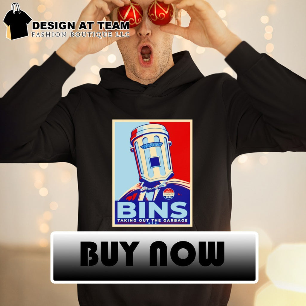 Vote Count Binface Bins Hope taking out the garbage shirt