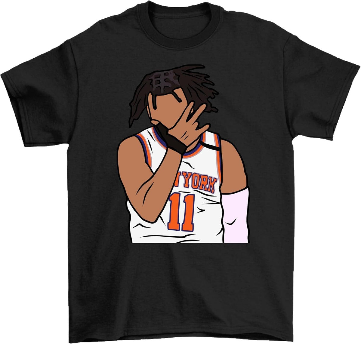 Jalen Brunson Point Celebration Retro Ny Basketball Unisex T-shirt, Sweatshirt, Hoodie (2)