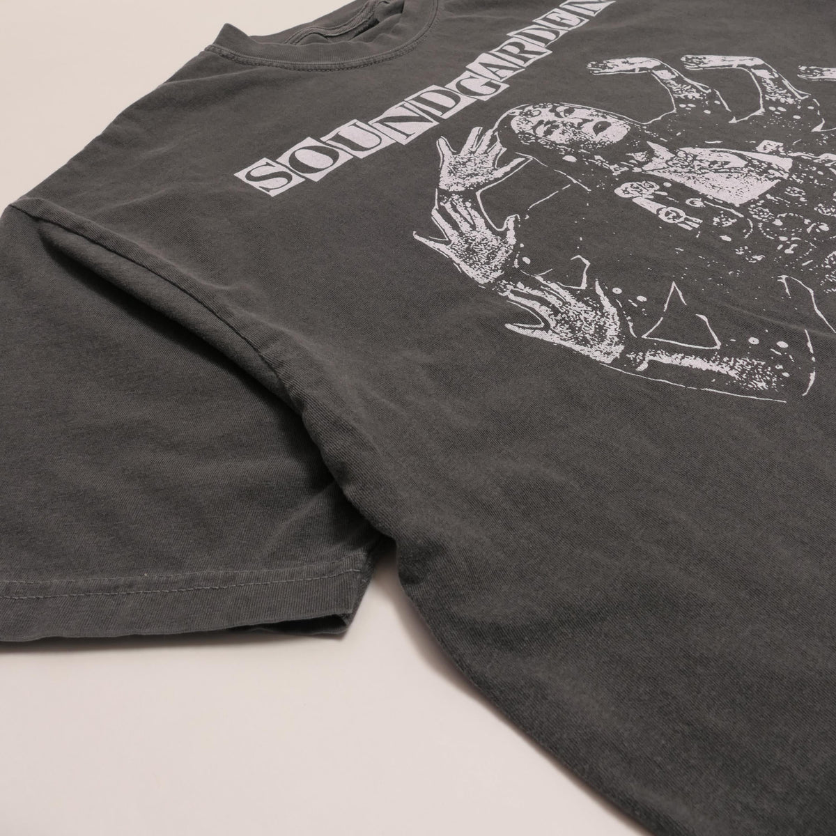 Soundgarden Band Tee Louder Love Mahakala Tibetan Buddhism Alternative American Rock Roll Grunge Sub Pop Ultra Faded Xl (2)