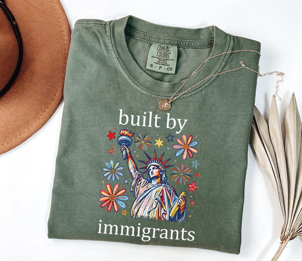 Comfort Colors Liberal 4th July Anti Ice Political Tee Anti Independence Day Resist Sweater Equal Rights July (2)