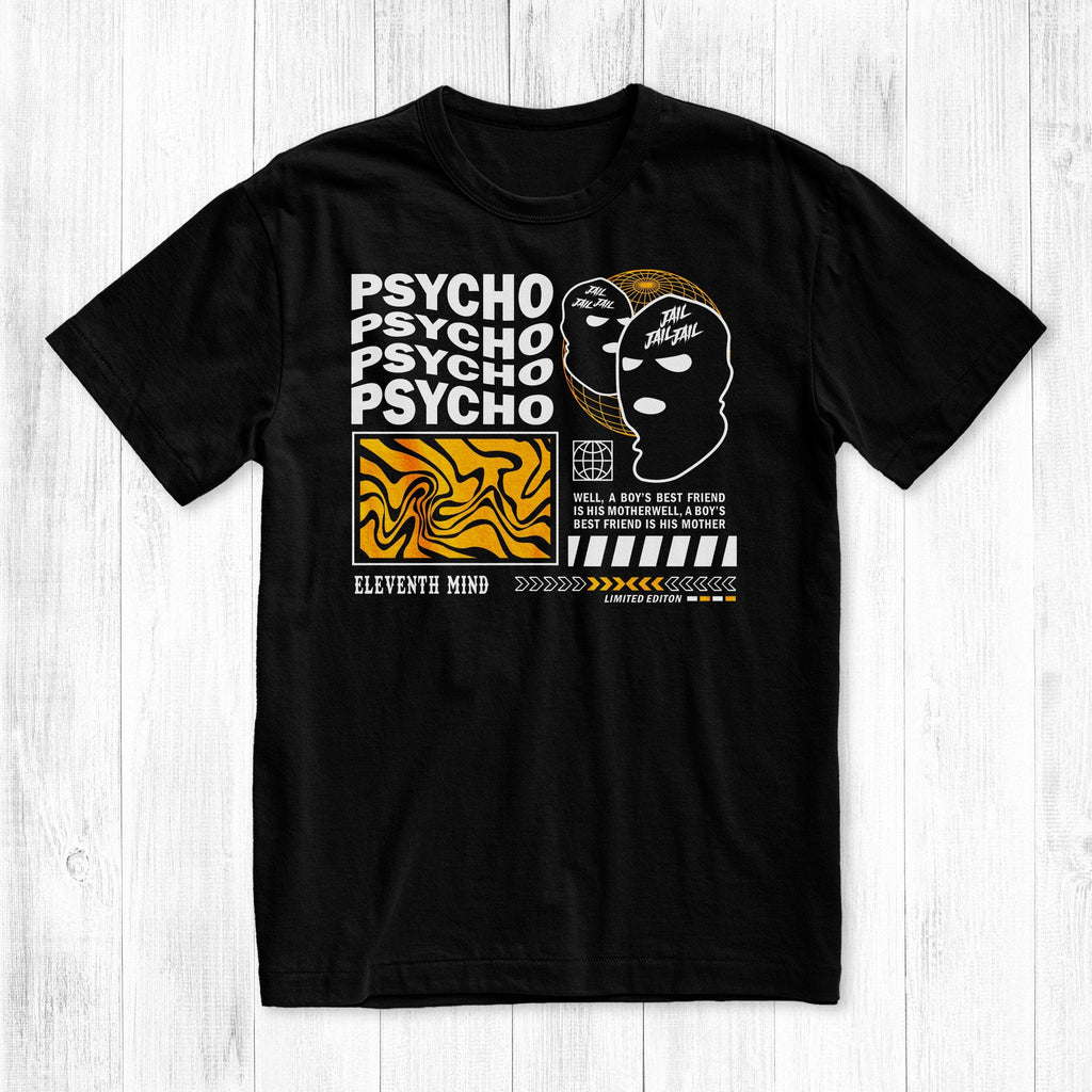 Psycho Eleventh Mind Streetwear Brand Trippy Unisex T-shirt, Sweatshirt, Hoodie (2)