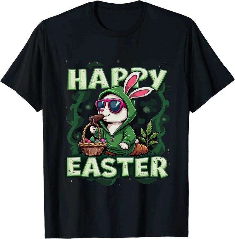[100% Cotton] Badass Tastic 420 Easter T - Shirt Bunny Pose Hoodie, Sweatshirt | HypeDripTees.com