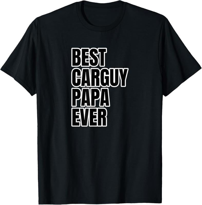 [100% Cotton] Best Cargo Guy Papa Ever Cool Graphic T-Shirt For Men Women Casual Streetwear Fashion Hoodie, Sweatshirt