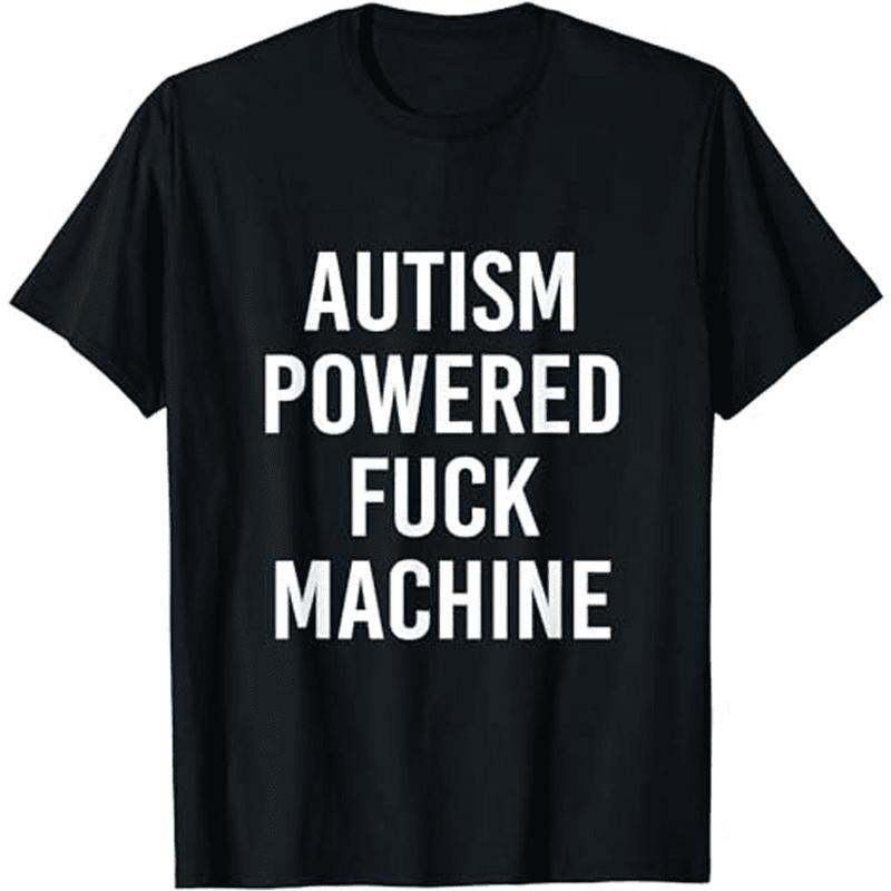 [100% Cotton] Bold Autism Awareness Sarcastic Humor Graphic T-Shirt For Unique Style Hoodie, Sweatshirt | HypeDripTees.com