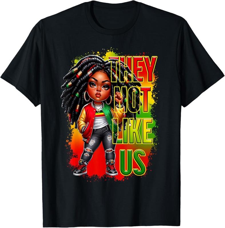 [100% Cotton] Bold Cartoon Dreadlock Character With Colorful Splash Design Urban Style T-Shirt Hoodie, Sweatshirt