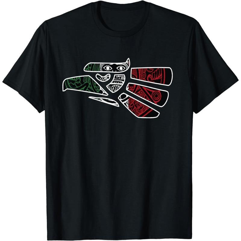 [100% Cotton] Bold Eagle Native American Tribal Art Graphic T-Shirt For Men And Women Hoodie, Sweatshirt | HypeDripTees.com