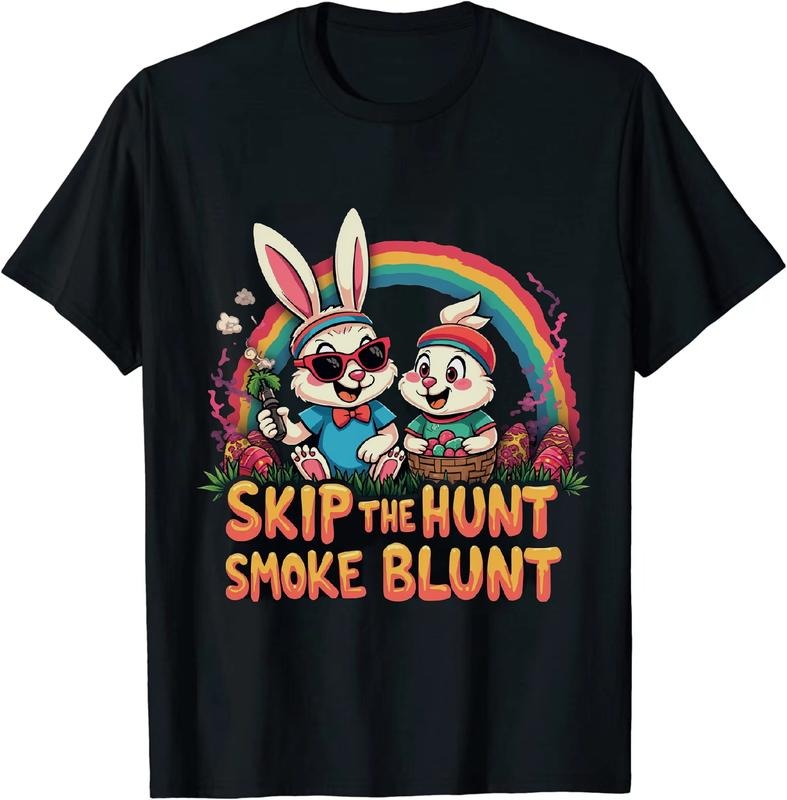 [100% Cotton] Content Creator Extraordinaire Easter 4 20 25 Bunny Duck T