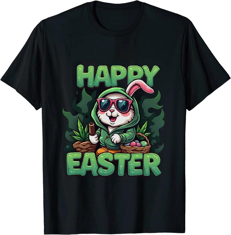 [100% Cotton] Cool Amino 420 Easter T - Shirt Happy 420 Hoodie, Sweatshirt | HypeDripTees.com