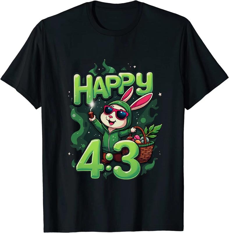 [100% Cotton] Cool As Fk 420 Easter T - Shirt Happy Easter Hoodie, Sweatshirt | HypeDripTees.com