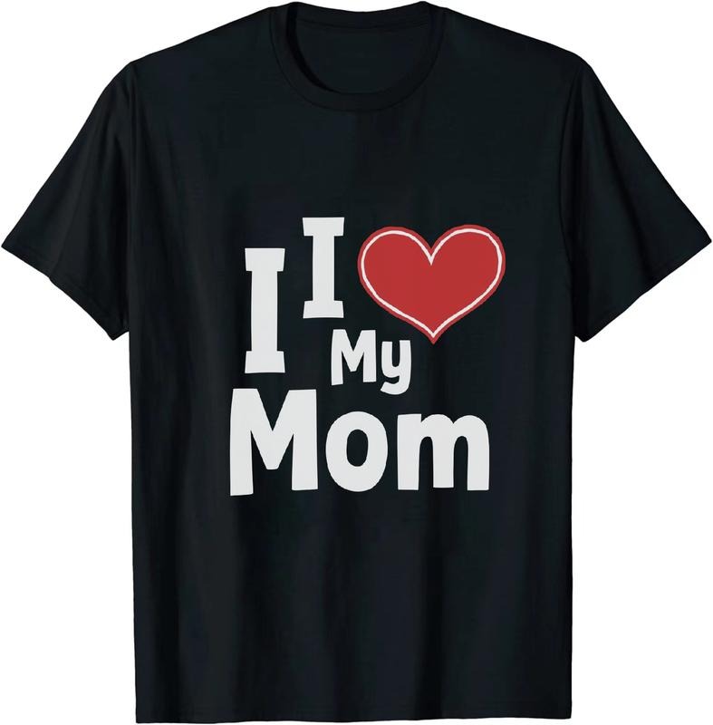 [100% Cotton] Devoted Mom T - Shirt I Love My Mom for Maternal Bonding Apparel Hoodie, Sweatshirt | HypeDripTees.com