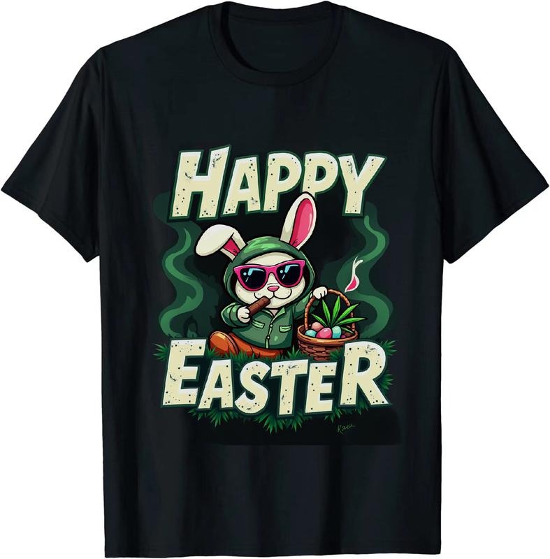 [100% Cotton] Dope Amino Easter Bunny 420 T - Shirt Graphic Hoodie, Sweatshirt | HypeDripTees.com