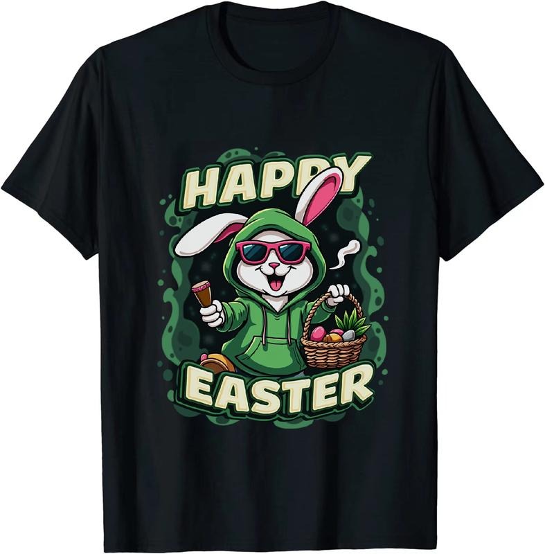 [100% Cotton] Dope As Hell Easter Bunny 420 T - Shirt Design Hoodie, Sweatshirt | HypeDripTees.com