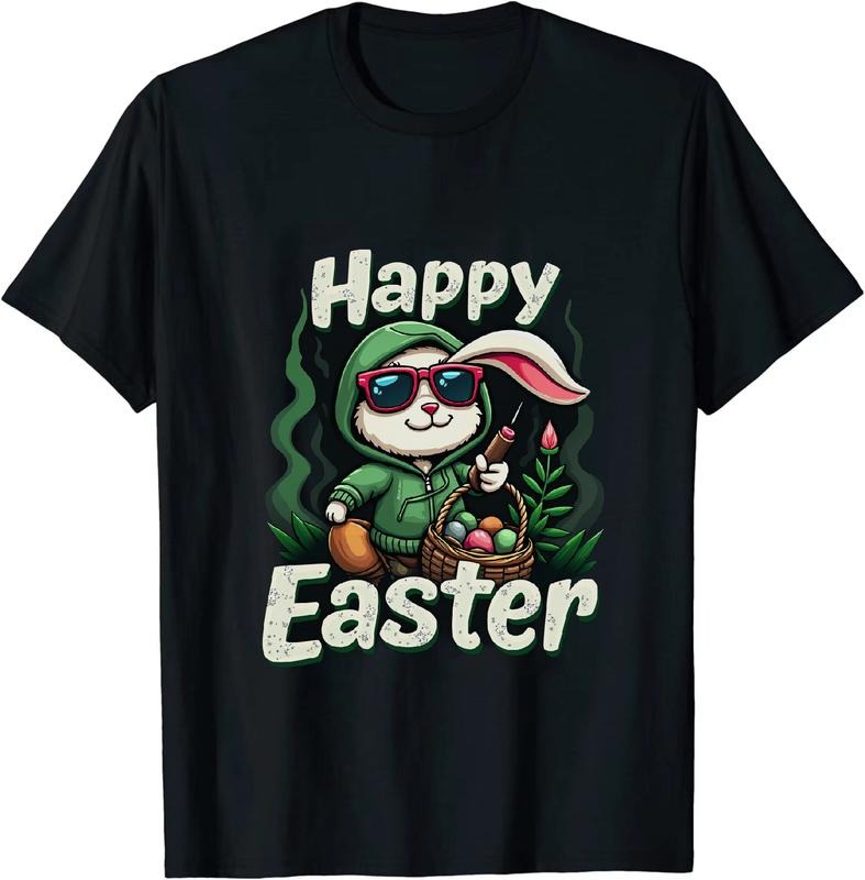 [100% Cotton] Dope Max Easter Bunny 420 T - Shirt Graphic Hoodie, Sweatshirt | HypeDripTees.com