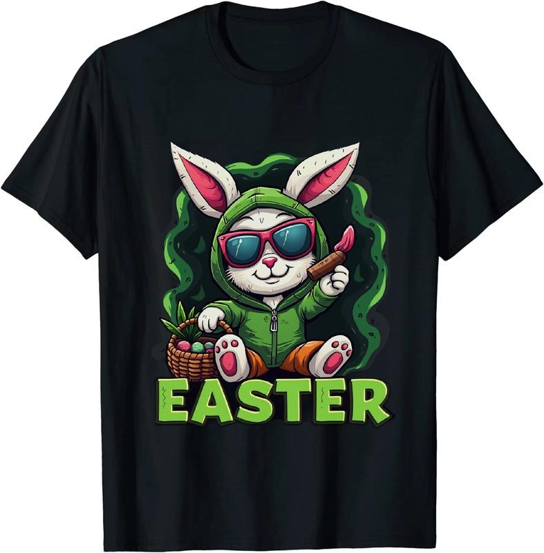 [100% Cotton] Dope Tastic Easter Bunny 420 T - Shirt Look Hoodie, Sweatshirt | HypeDripTees.com