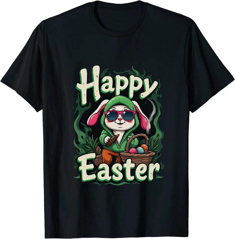[100% Cotton] Dope Ultra Easter Bunny 420 T - Shirt Graphic Hoodie, Sweatshirt | HypeDripTees.com