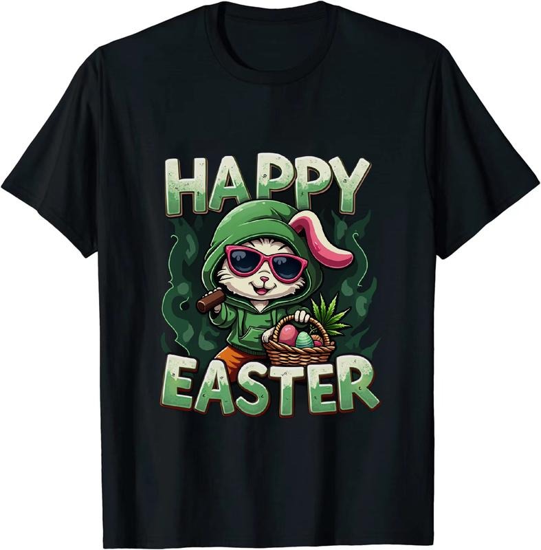 [100% Cotton] Fire As Hell 420 Easter T - Shirt Green Shade Hoodie, Sweatshirt | HypeDripTees.com