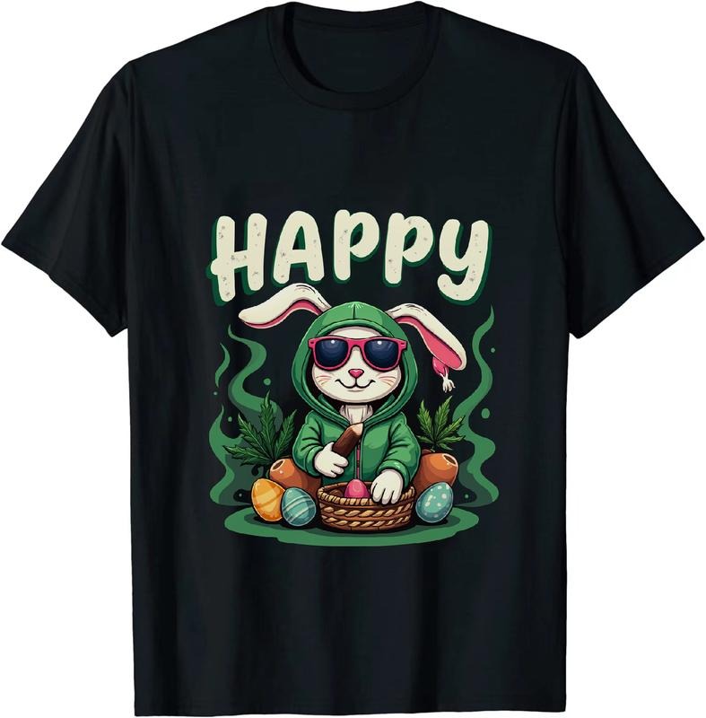[100% Cotton] Fire Mega 420 Easter T - Shirt Green Hue Hoodie, Sweatshirt | HypeDripTees.com