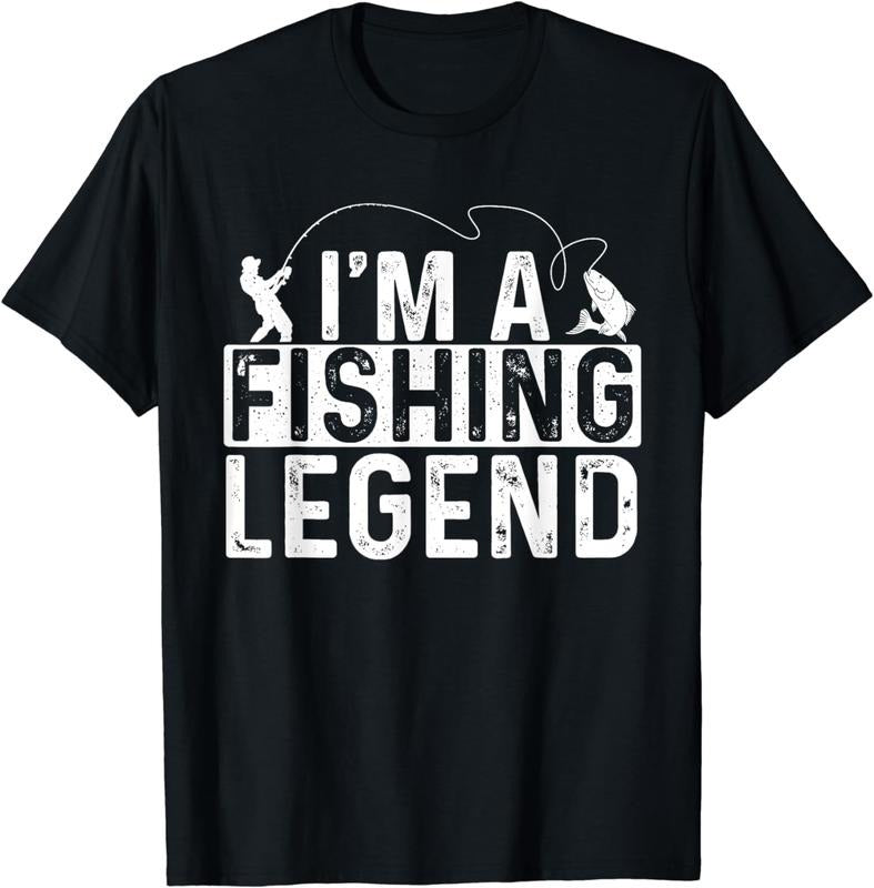 [100% Cotton] Fishing Legend Angler Adventure Casting Silhouette T-Shirt Design For Outdoorsmen Hoodie, Sweatshirt