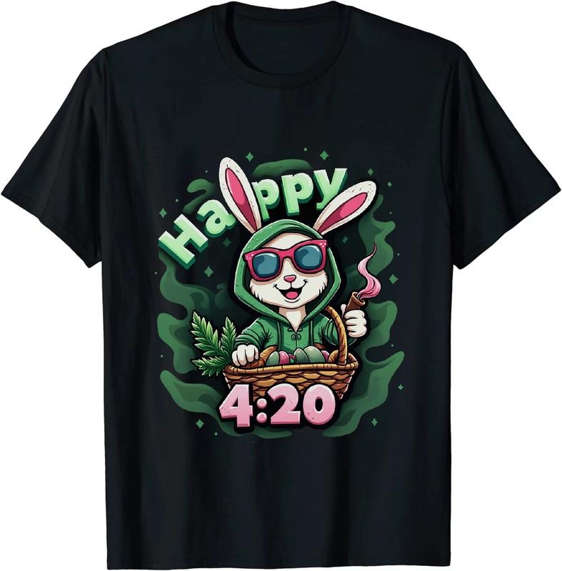 [100% Cotton] Fly Amino Easter Bunny 420 T - Shirt Egg Arrangement Hoodie, Sweatshirt | HypeDripTees.com