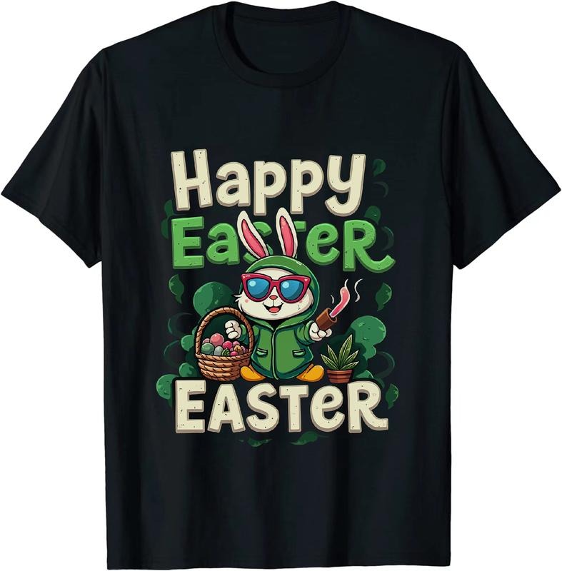 [100% Cotton] Fly As Fk Easter Bunny 420 T - Shirt Egg Arrangement Hoodie, Sweatshirt | HypeDripTees.com