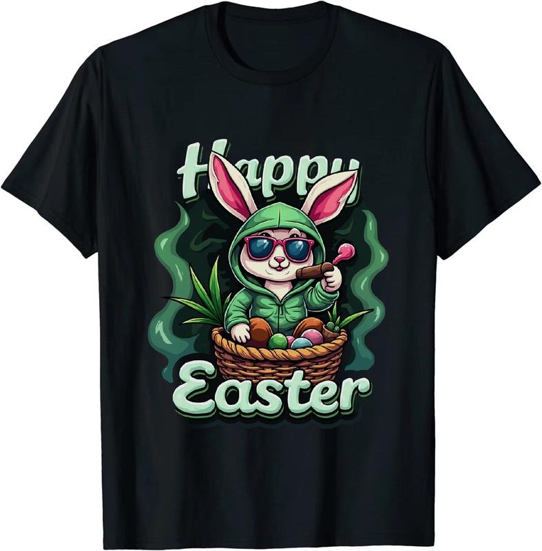 [100% Cotton] Fly As Hell Easter Bunny 420 T - Shirt Egg Decor Hoodie, Sweatshirt | HypeDripTees.com