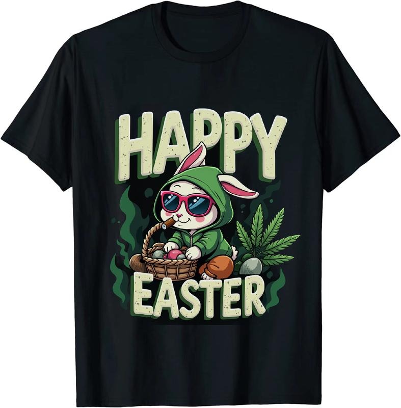 [100% Cotton] Fly Easter Bunny 420 T - Shirt For 420 Fans Hoodie, Sweatshirt | HypeDripTees.com