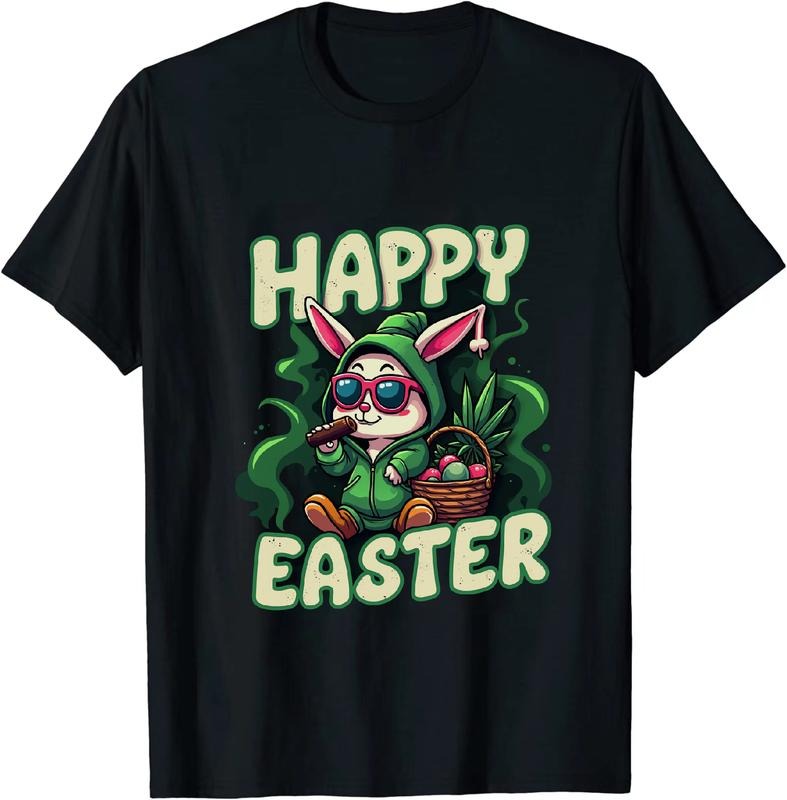 [100% Cotton] Fresh As Hell Easter Bunny 420 T - Shirt Vibe Hoodie, Sweatshirt | HypeDripTees.com