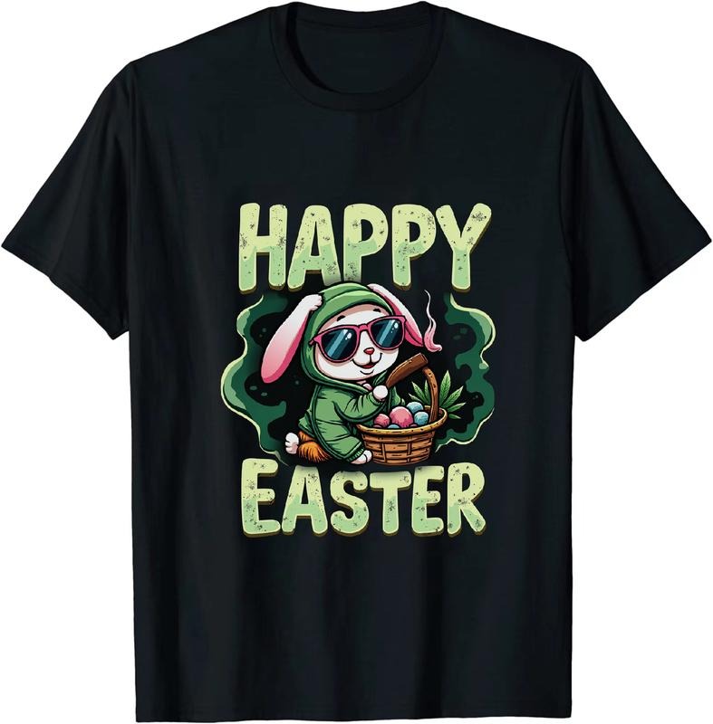 [100% Cotton] Fresh Mega Easter Bunny 420 T - Shirt Aura Hoodie, Sweatshirt | HypeDripTees.com