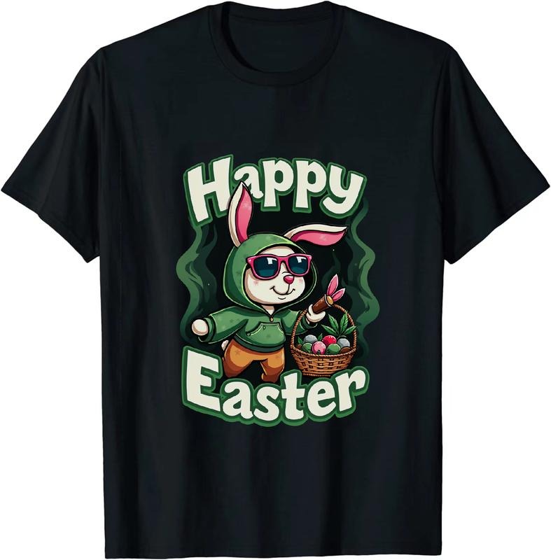 [100% Cotton] Fresh Zen Easter Bunny 420 T - Shirt Aura Hoodie, Sweatshirt | HypeDripTees.com