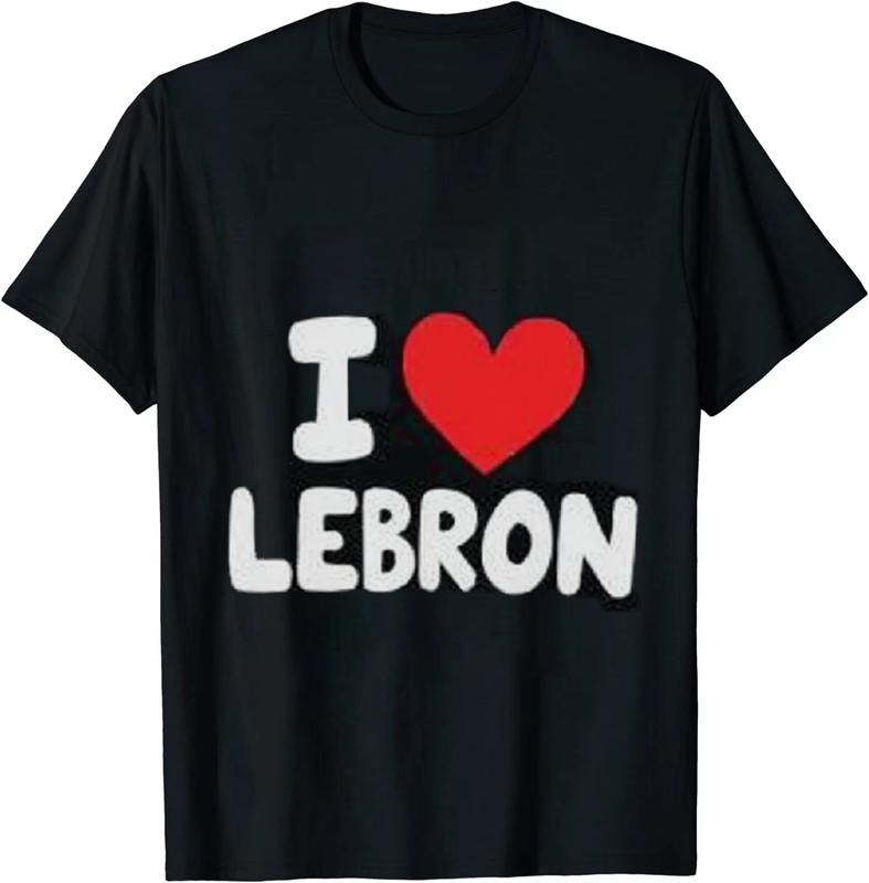 [100% Cotton] Genuine Fan T - Shirt I Heart Lebron for Sports - Merchandise Enthusiasts Hoodie, Sweatshirt | HypeDripTees.com