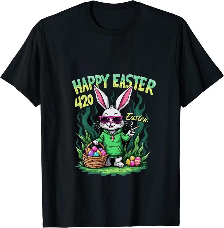 [100% Cotton] Golfing Great Happy 4 - 20 Easter T - Shirt With Bunny And Egg Decor Hoodie, Sweatshirt | HypeDripTees.com