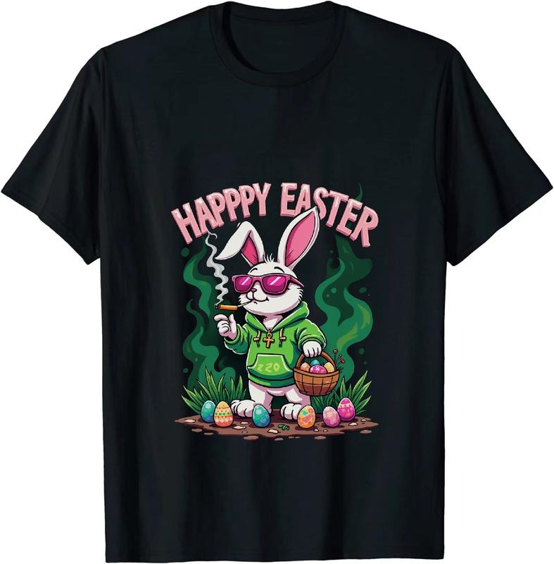 [100% Cotton] Gymnastics Genius Happy 4 - 20 Easter Bunny T - Shirt With Egg Motifs Hoodie, Sweatshirt | HypeDripTees.com