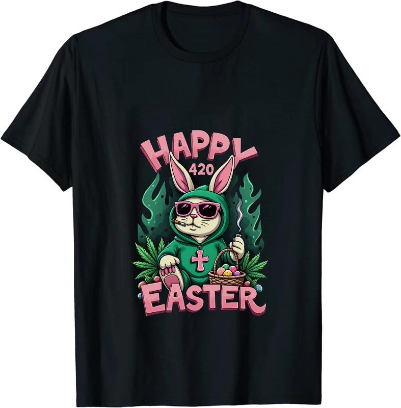 [100% Cotton] Gymnastics Genius Happy Easter Bunny 420 T - Shirt Hoodie, Sweatshirt | HypeDripTees.com