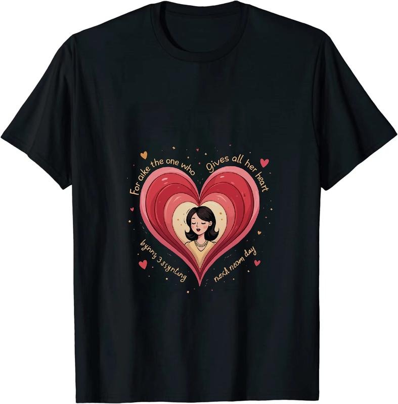 [100% Cotton] Heart Design Love Forgive Heal Graphic T-Shirt Hoodie, Sweatshirt | HypeDripTees.com
