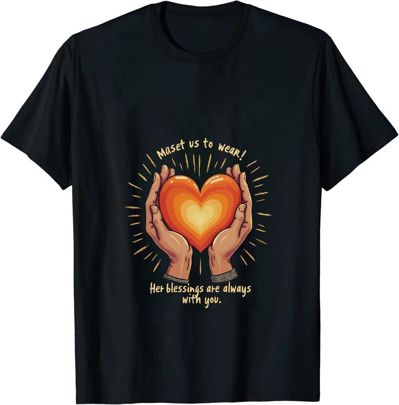 [100% Cotton] Heart In Hands Warm Blessings Positive Energy T-Shirt Hoodie, Sweatshirt | HypeDripTees.com