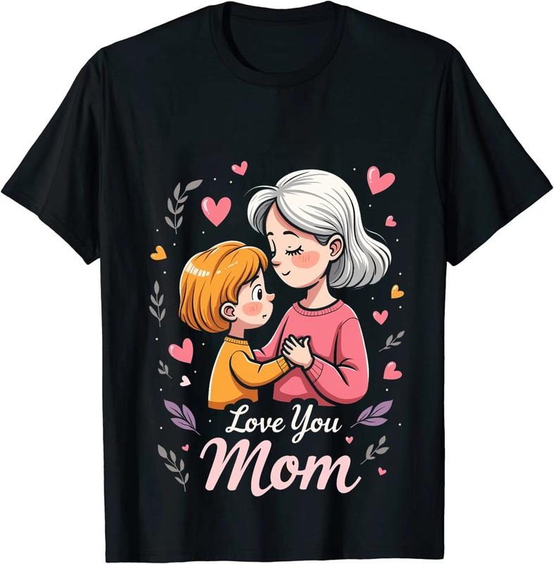 [100% Cotton] Heartwarming Grandma And Child Love You Mom T-Shirt Design style 02 Hoodie, Sweatshirt | HypeDripTees.com