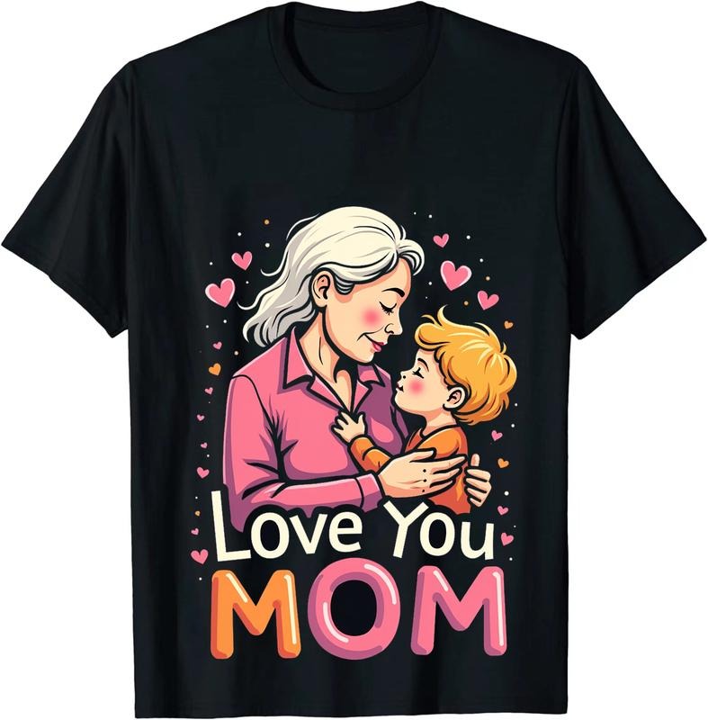 [100% Cotton] Heartwarming Grandma And Grandson Love You Mom T-Shirt Hoodie, Sweatshirt | HypeDripTees.com